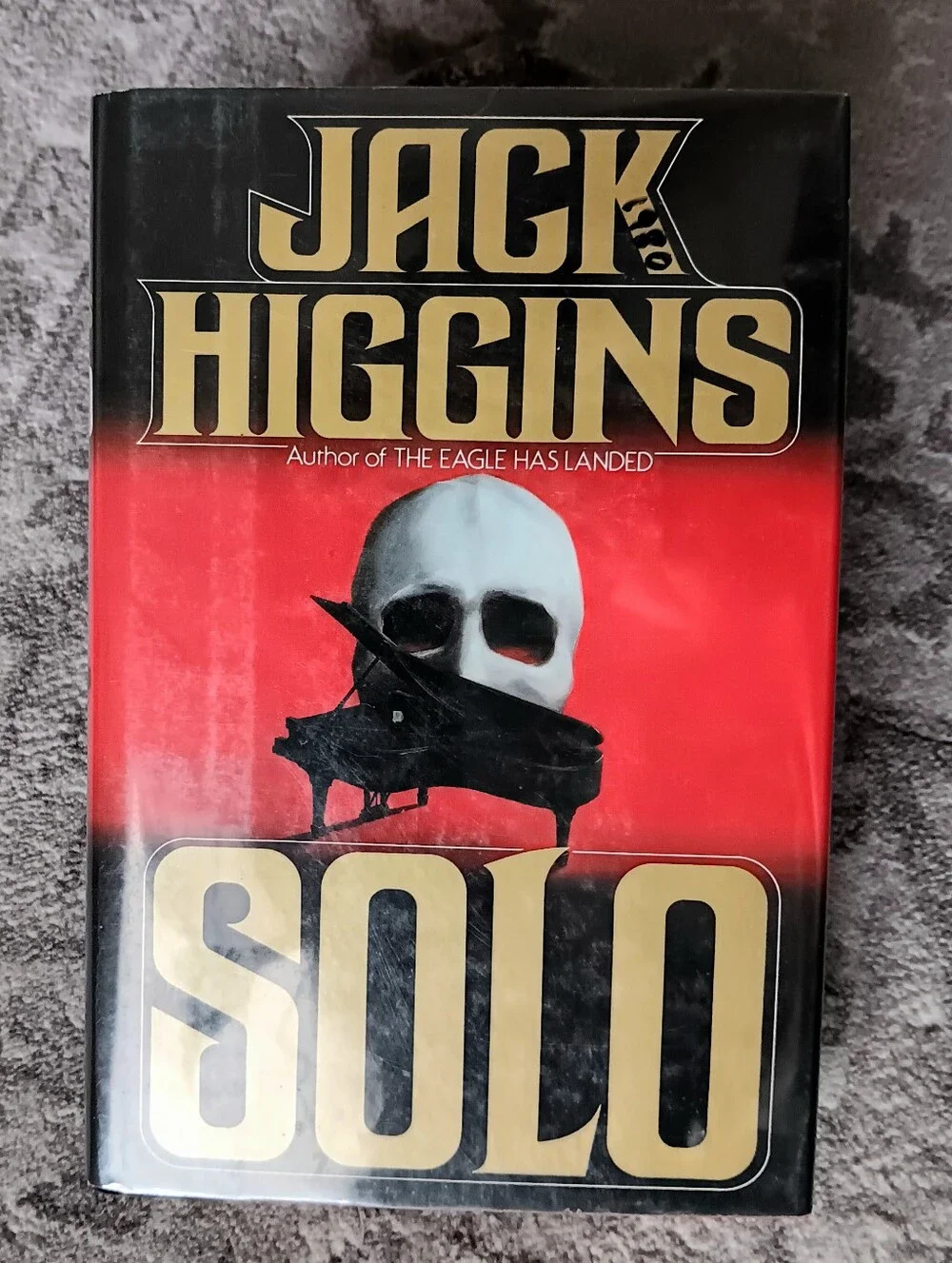1980 Jack Higgins SOLO 1st Ed Hardcover | Stein & Day | Like New